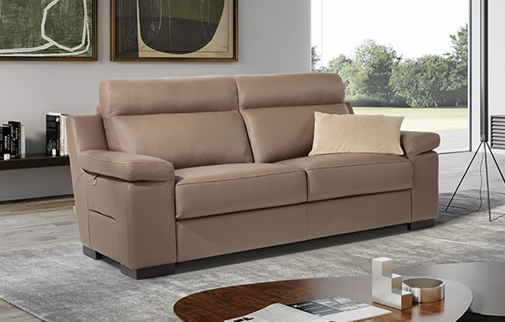  3 Seater Sofas - Tuscany 3 Seater Sofa (2 Cushions)