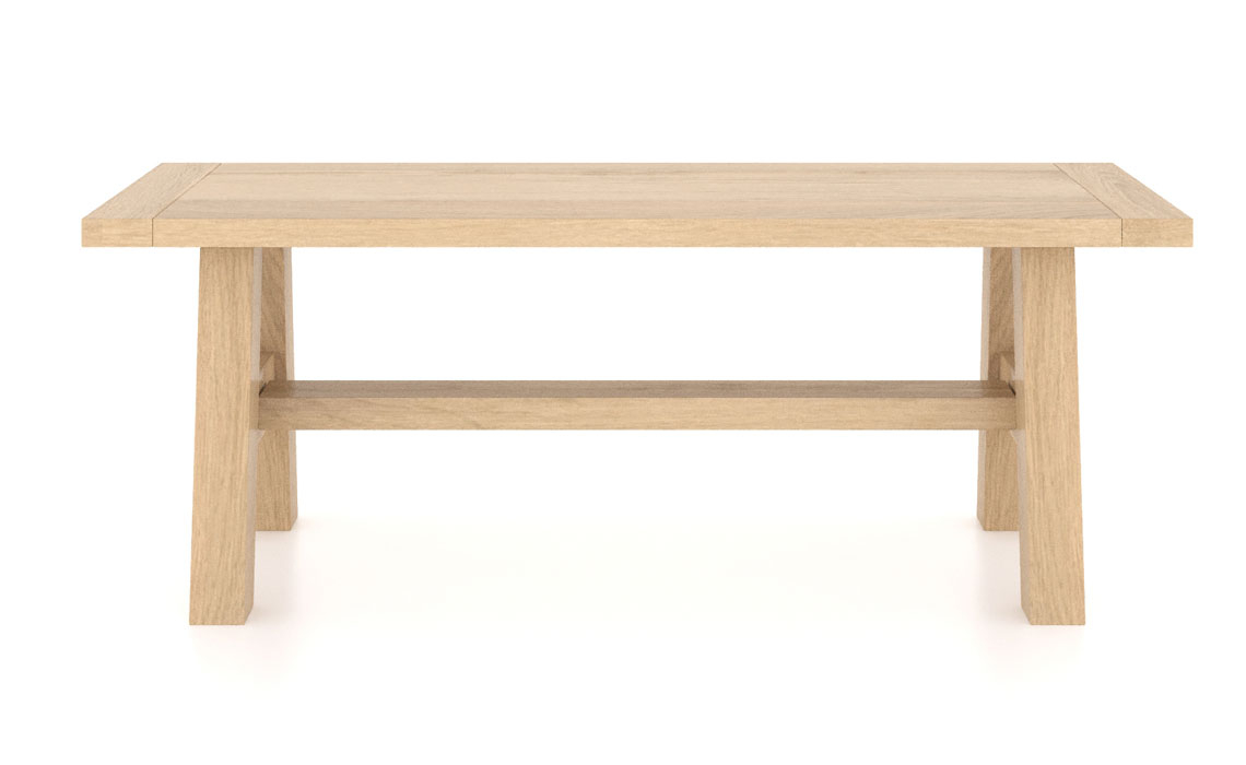 Benches - Bassano Oak 140cm Dining Bench