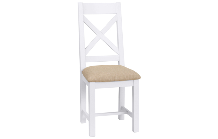 Lavenham Moon Grey, Grey Mist, Neptune, Lagoon, Fern collection - Lavenham Painted Cross Back Dining Chair