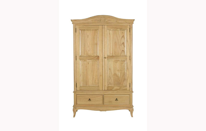 Chateau Solid Mindi Wood Bedroom Collection  - Chateau Solid Mindi Double Wardrobe