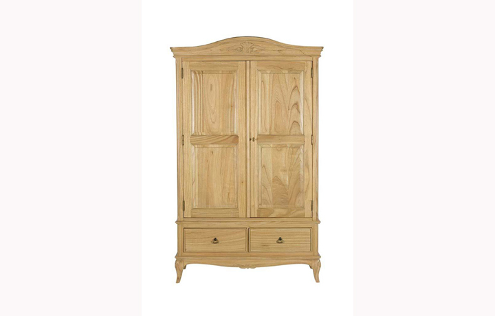 Wardrobes - Chateau Solid Mindi Double Wardrobe