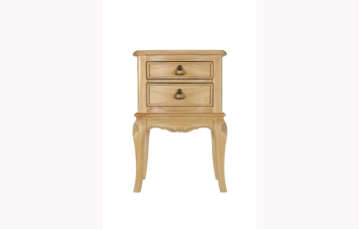 Bedsides - Chateau Solid Mindi 2 Drawer Bedside