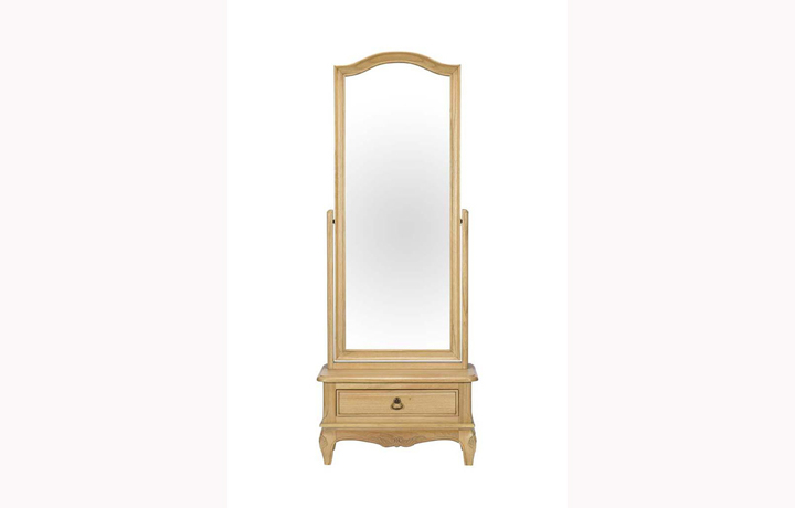 Mirrors - Chateau Solid Mindi Cheval Mirror