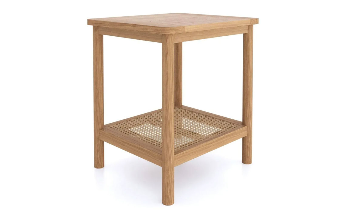Coffee & Lamp Tables - Stockholm Natural Oak Side Table