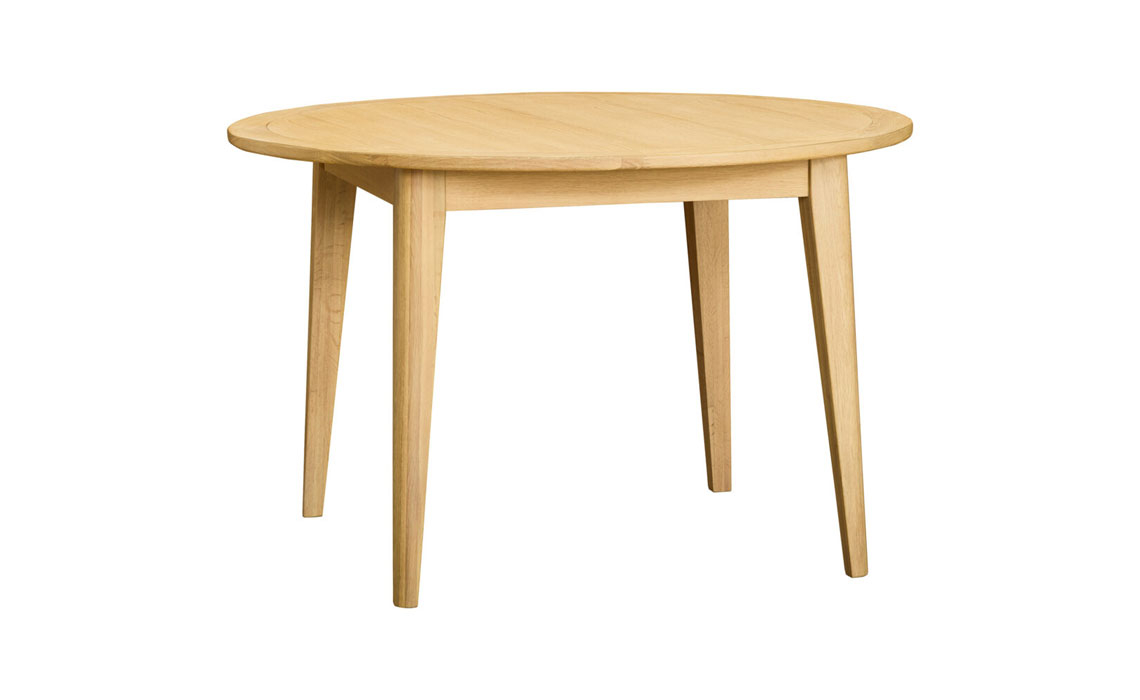 Birka Whitewash Oak Collection - Birka Whitewash - Round Table