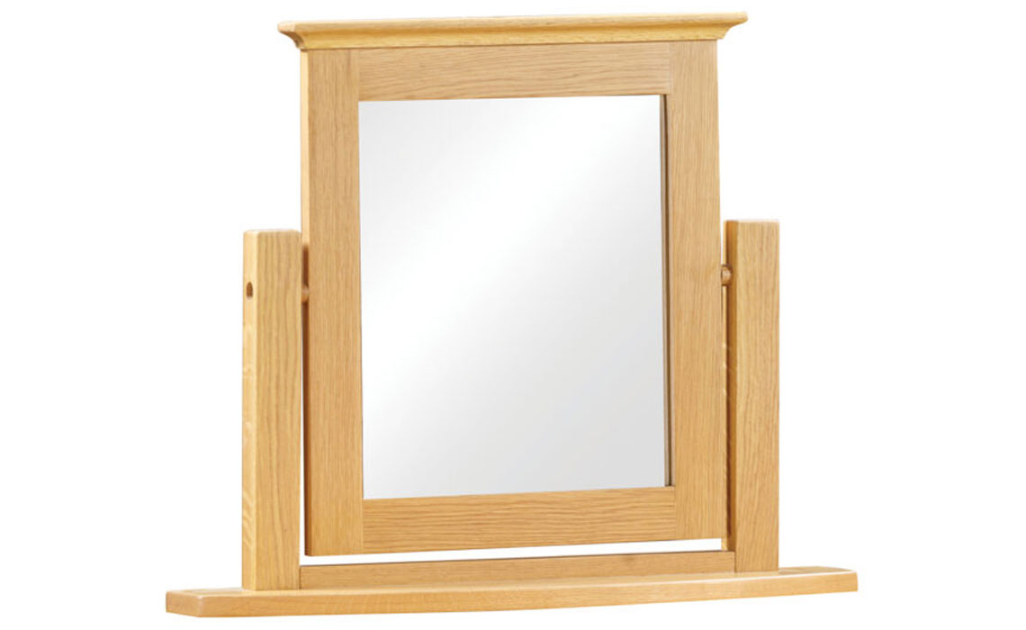 Mirrors - Morland Oak Dressing Table Mirror