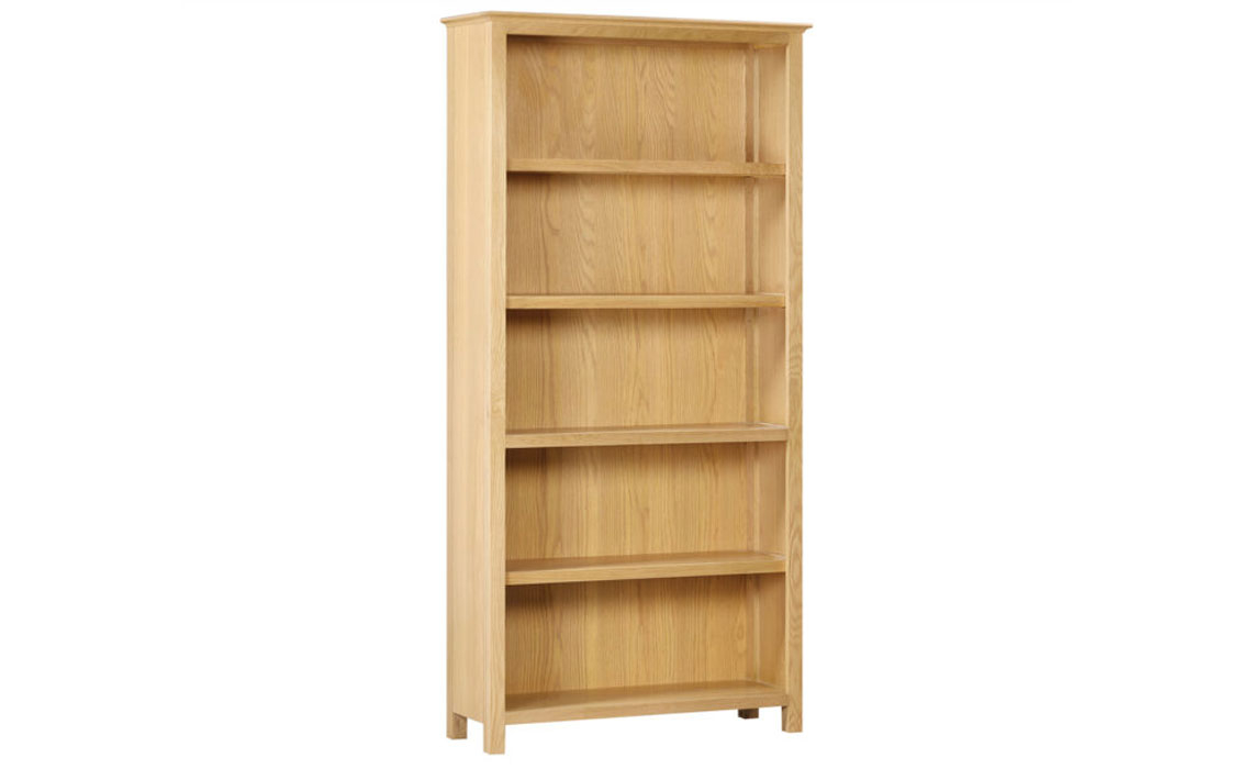 Bookcases - Morland Oak Tall Bookcase