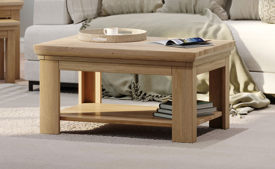 Oak Coffee Tables - Saronno Oak Coffee Table 