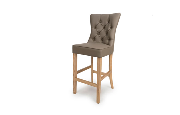 Luxury Bar stool - Eaton Bar Chair-Taupe