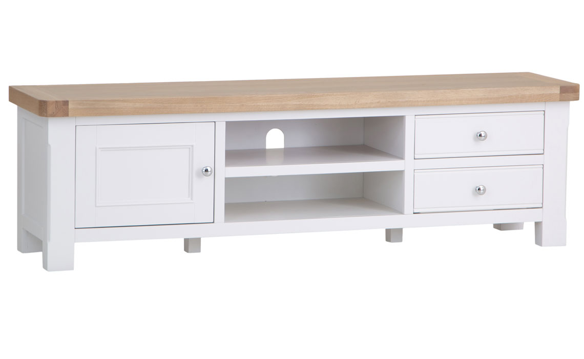 Cheshire White Painted Collection - Cheshire White Painted Large TV Unit