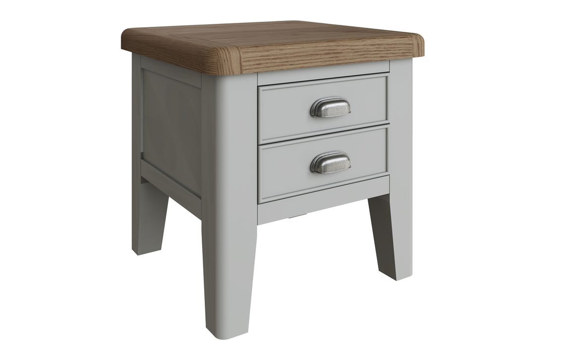 Painted Coffee Tables - Ambassador Grey Lamp Table