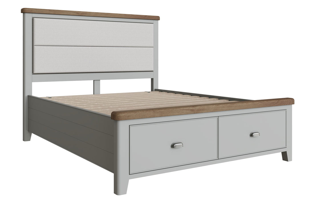 Bedroom Furniture - Ambassador Grey 5ft Bed Frame