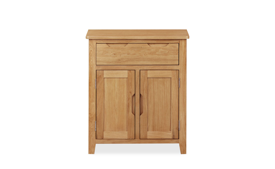 Olsen Natural Oak Collection - Olsen Natural Oak Hall Cabinet