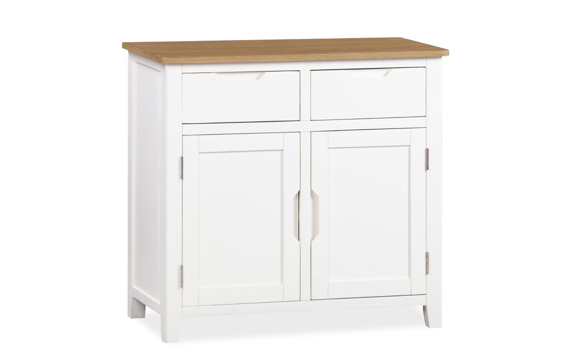 Sideboards & Cabinets - Olsen White Painted Oak Small Sideboard