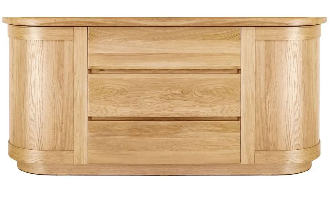 Marseille Solid Oak Collection - Marseille Oak Large Sideboard