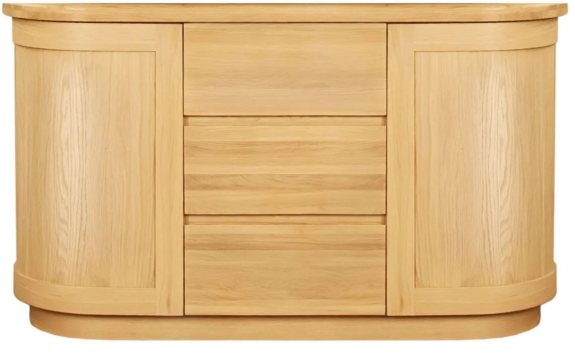 Marseille Solid Oak Collection - Marseille Oak Medium Sideboard