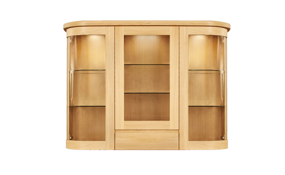 Dresser Tops & Larder Units - Marseille Oak Medium Sideboard Top