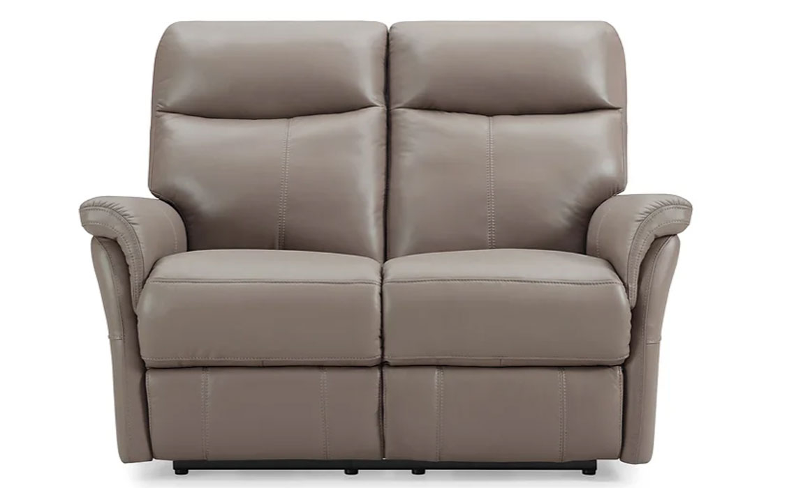Vienna Leather & Fabric Range - Vienna Power Reclining 2 Seater Sofa