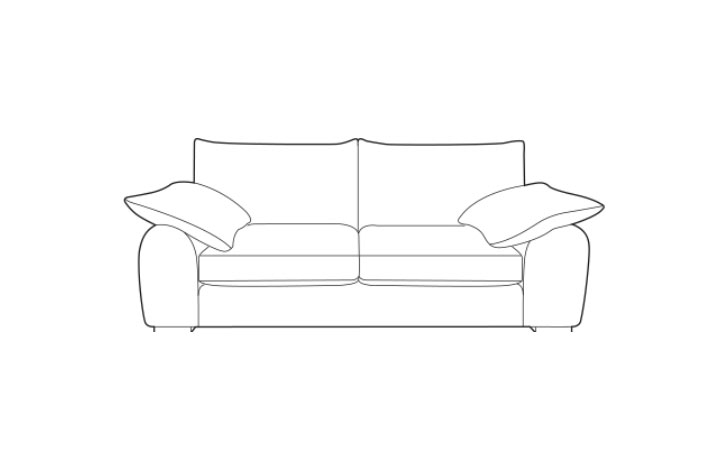  3 Seater Sofas - Billy Large Sofa