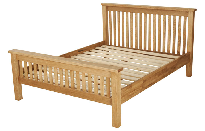 Beds & Bed Frames - Framlingham Solid Oak High End 5ft Bed