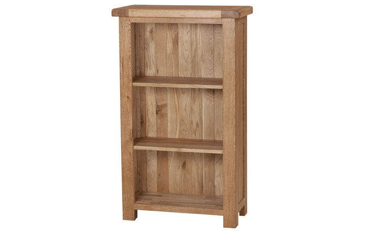 Framlingham Solid Oak Range - Framlingham Solid Oak 3ft Narrow Bookcase