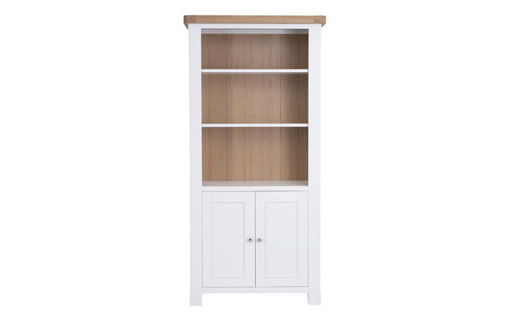 Cheshire White Painted Collection - Cheshire White Painted Large Bookcase