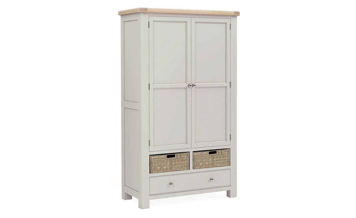 Dresser Tops & Larder Units - Clovelly Stone Grey Larder Unit