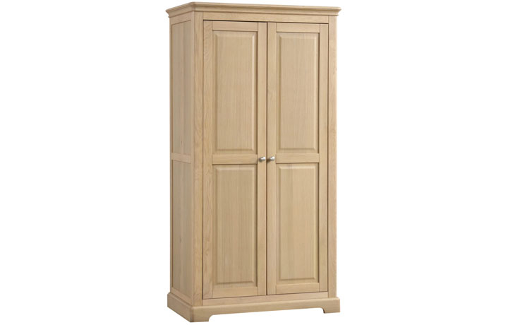Melford Oak Collection - Melford Oak Double Wardrobe