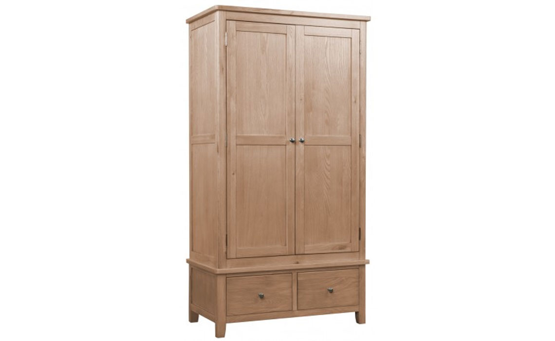 Wardrobes - Havana Oak Gents Wardrobe