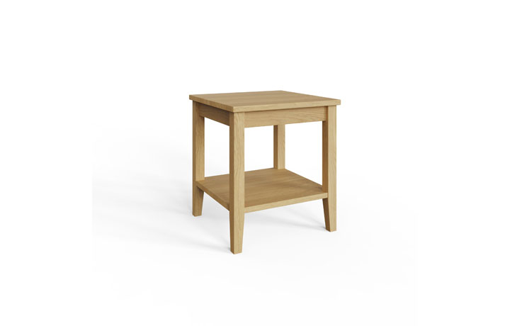 Coffee & Lamp Tables - Valletta Oak Lamp Table
