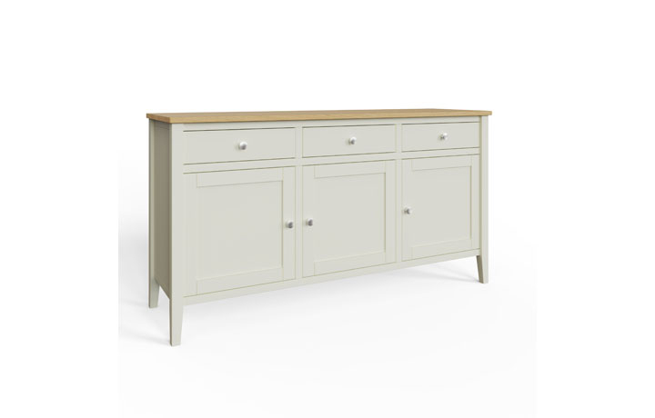 Sideboards & Cabinets - Valletta Painted 3 Door 3 Drawer Sideboard