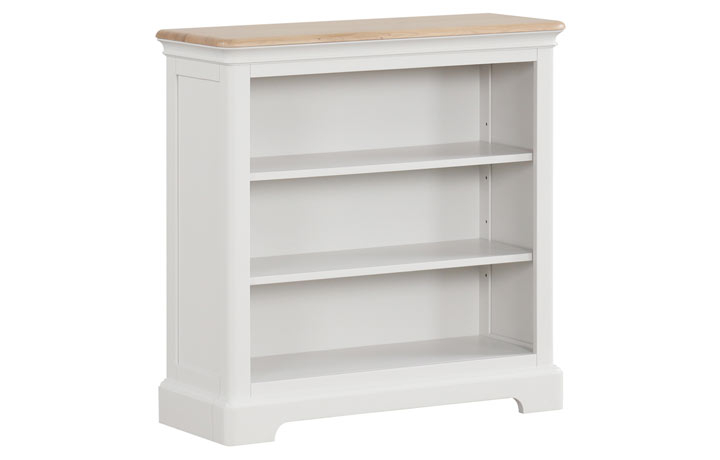 Melford Grey & White Collection - Melford Painted 3ft Bookcase 