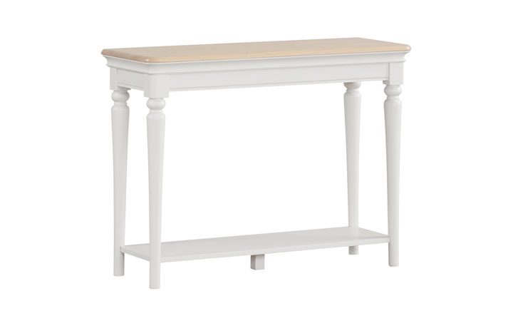 Melford Grey & White Collection - Melford Painted Console Table 