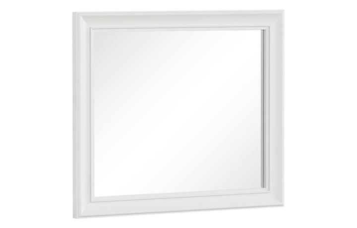 Melford Grey & White Collection - Melford Painted Wall Mirror 