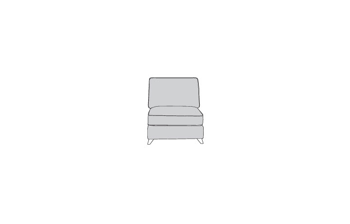 Bella Sofa Collection - Bella Armless Unit