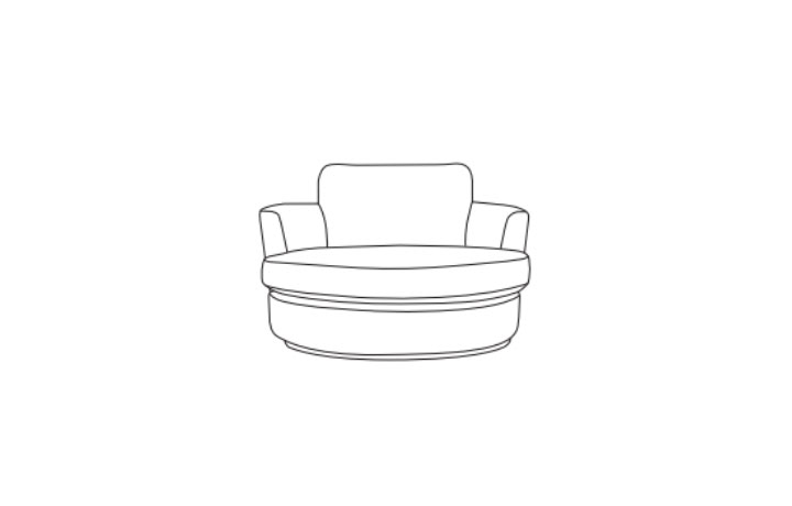 Henley Collection - Henley Turner Swivel Chair