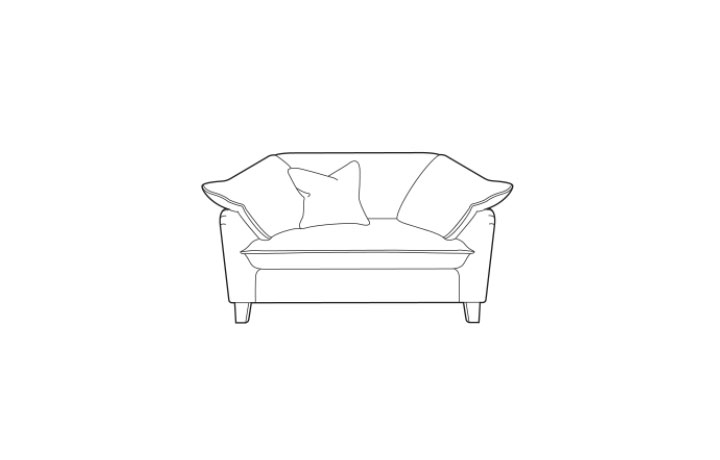  Love & Swivel Chairs - Duran Love Chair
