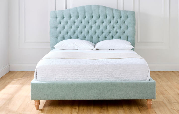 4ft6 Double Upholstered Bed Frames - Keswick 4ft6 Upholstered Bed Fame