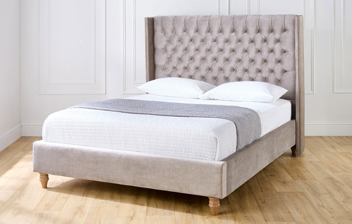 Beds & Bed Frames - Coniston 4ft6 Upholstered Bedframe 