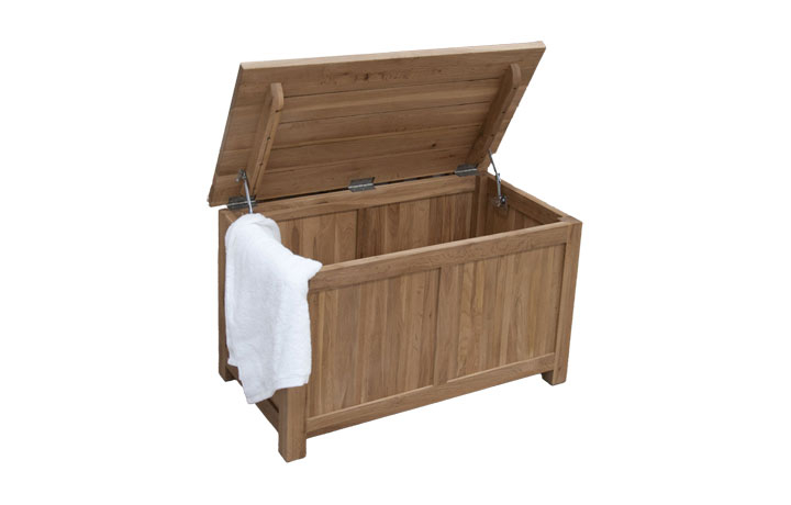 Toulouse Solid Oak Furniture Range  - Toulouse Solid Oak Blanket Box