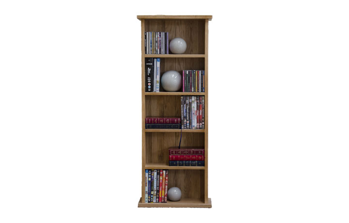 Display Cabinets - Toulouse Solid Oak CD Unit