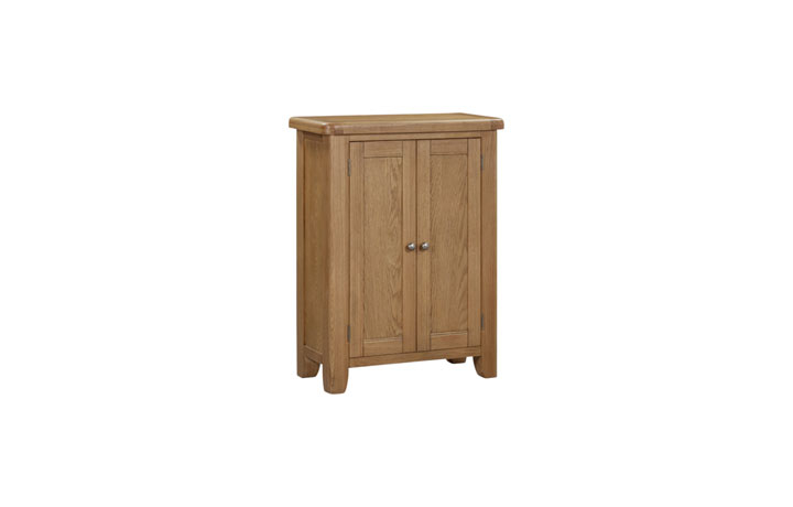 Hopwood Oak Collection - Hopwood Oak Shoe Cupboard