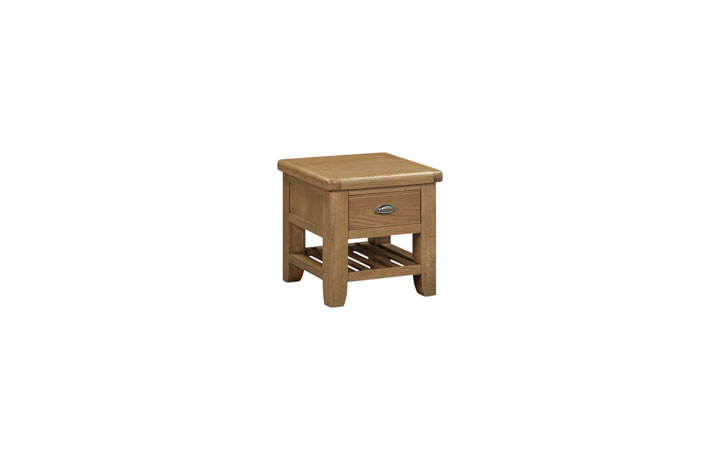 Hopwood Oak Collection - Hopwood Oak Lamp Table