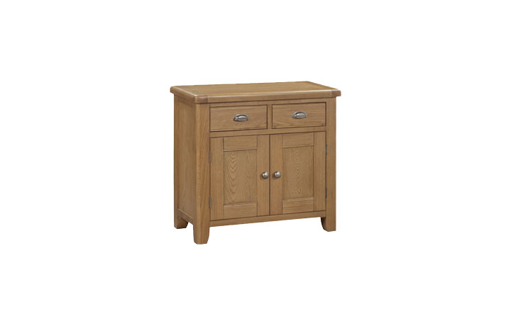 Hopwood Oak Collection - Hopwood Oak 2 Door Sideboard