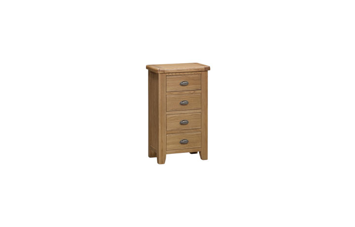 Hopwood Oak Collection - Hopwood Oak 4 Drawer Chest