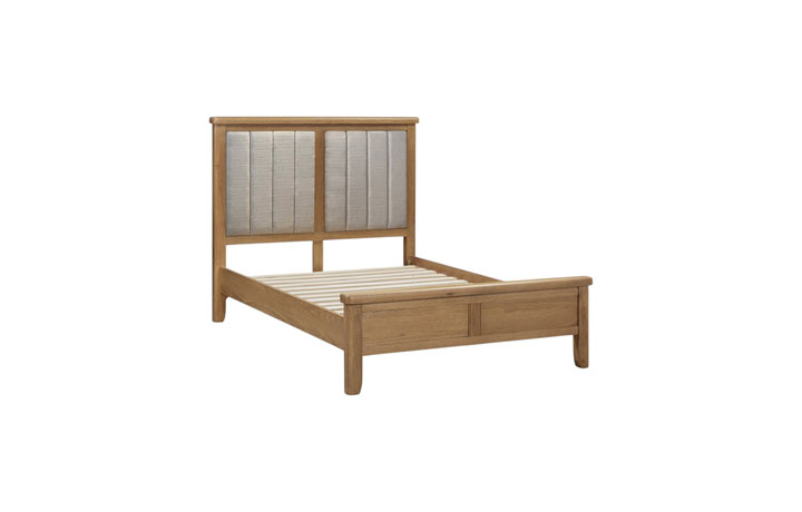Hopwood Oak Collection - Hopwood Oak 4ft6 Double Bed Frame