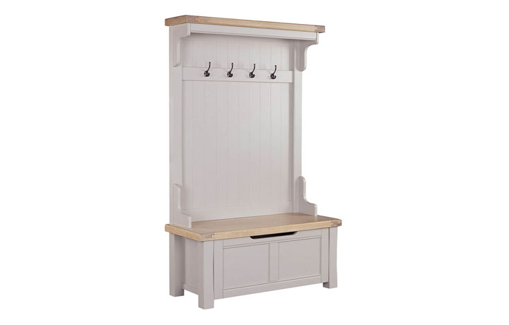 Morgan Taupe Painted Collection - Morgan Painted Taupe Hall Stand Taupe