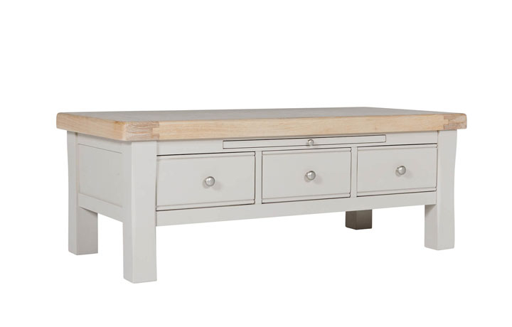Morgan Taupe Painted Collection - Morgan Painted Taupe Coffee Table