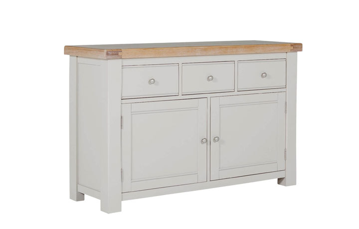 Morgan Taupe Painted Collection - Morgan Painted Taupe  Large Sideboard 