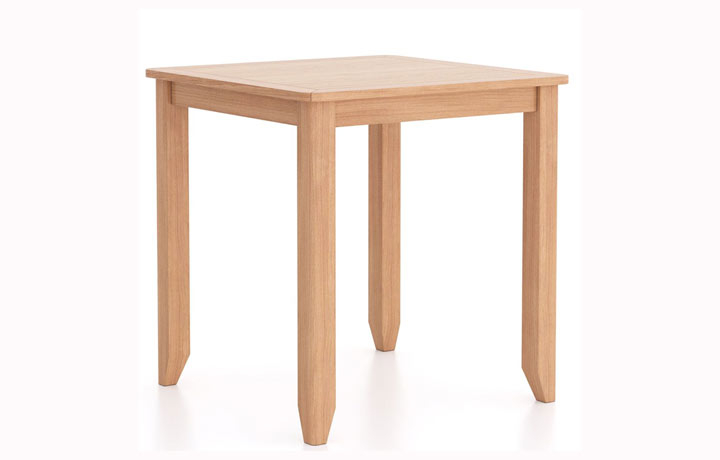 Newbury Oak Collection - Newbury Oak Square Dining Table